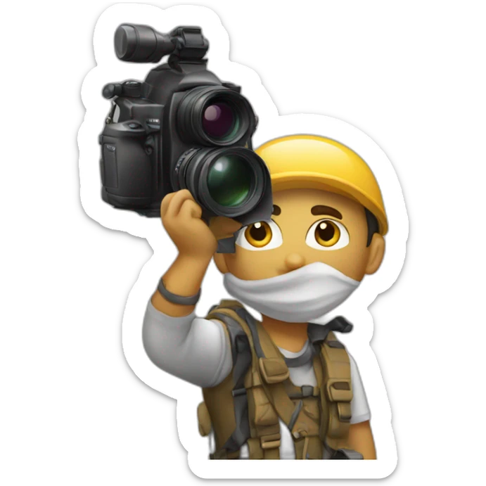 photographer sticker