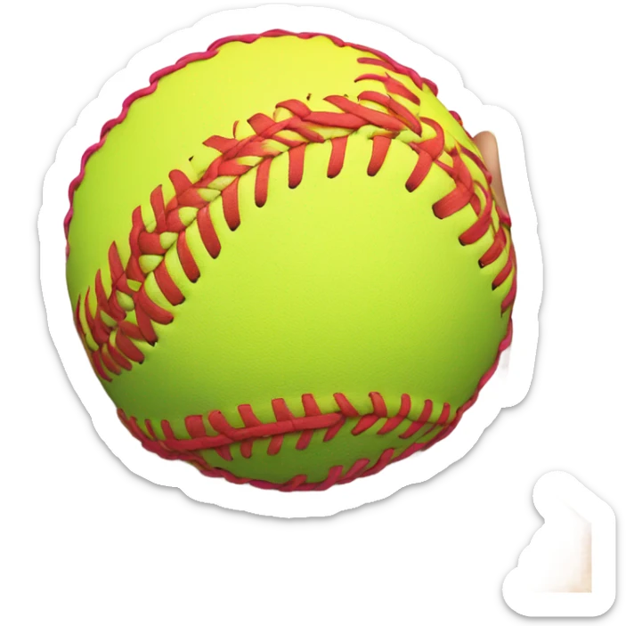 Softball  sticker