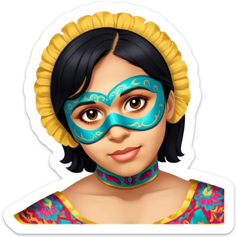 Luchador sticker