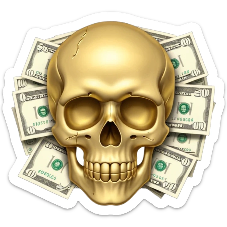 💀💵 sticker