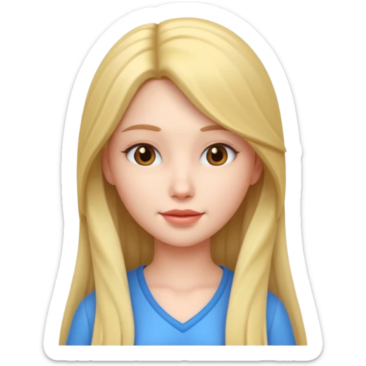 Cewek 3d cantik banget sticker