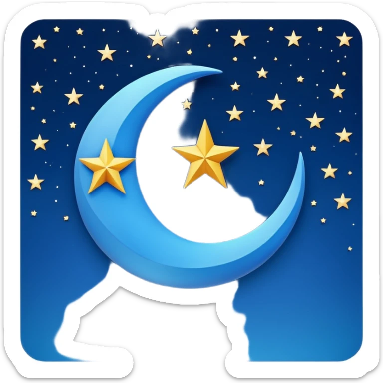 Türk Devletleri Teşkilatı (TDT) veya eski adıyla Türk Dili Konuşan Ülkeler İşbirliği Konseyi (Türk Konseyi) bayrağı ile emoji sticker