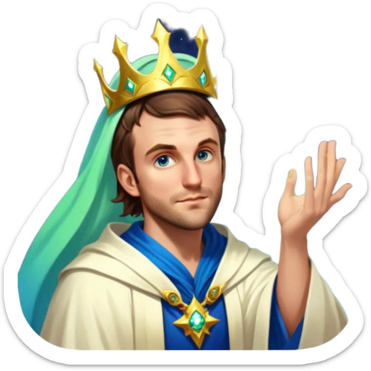 Celestial Sage sticker