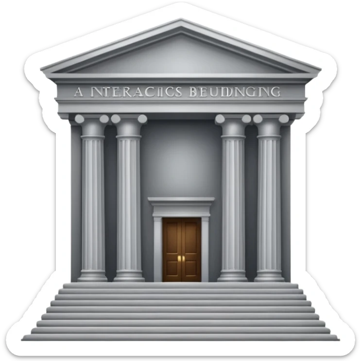 court building sticker