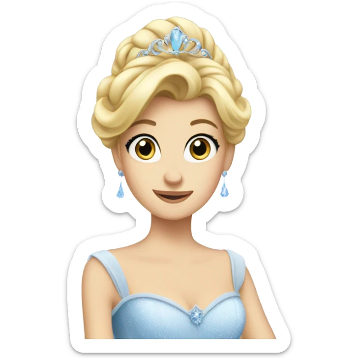 cinderella  sticker