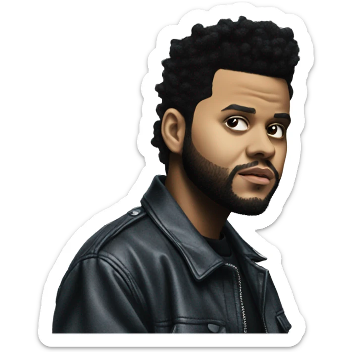 The Weeknd sticker