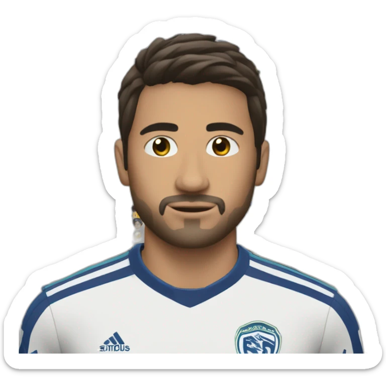 Toma mi foto de perfil y crea emojis sobre soccer sticker