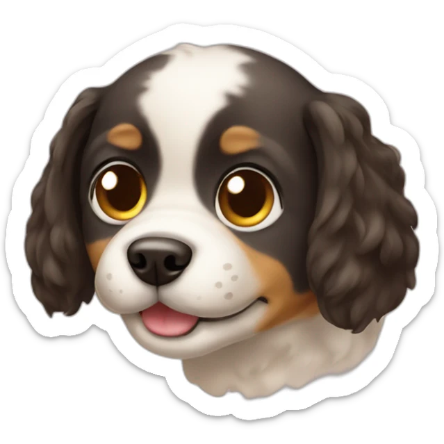 cute dog sticker