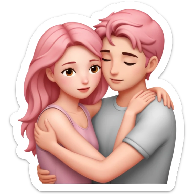 Romantic thing sticker