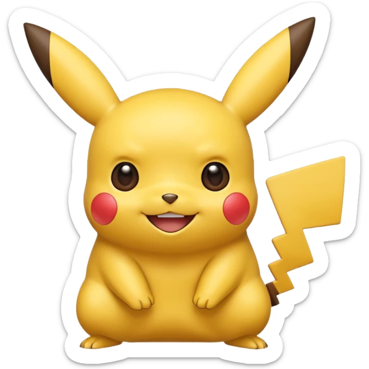 Pikachu ios sticker