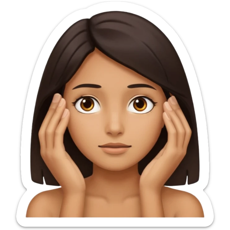 estas seguro preguntado  con mano en la cara de seguridad sticker