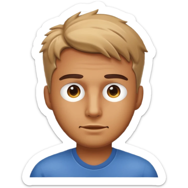 Male peeking behind the blinds can't see whole face only eyes BEHIND blinds sticker