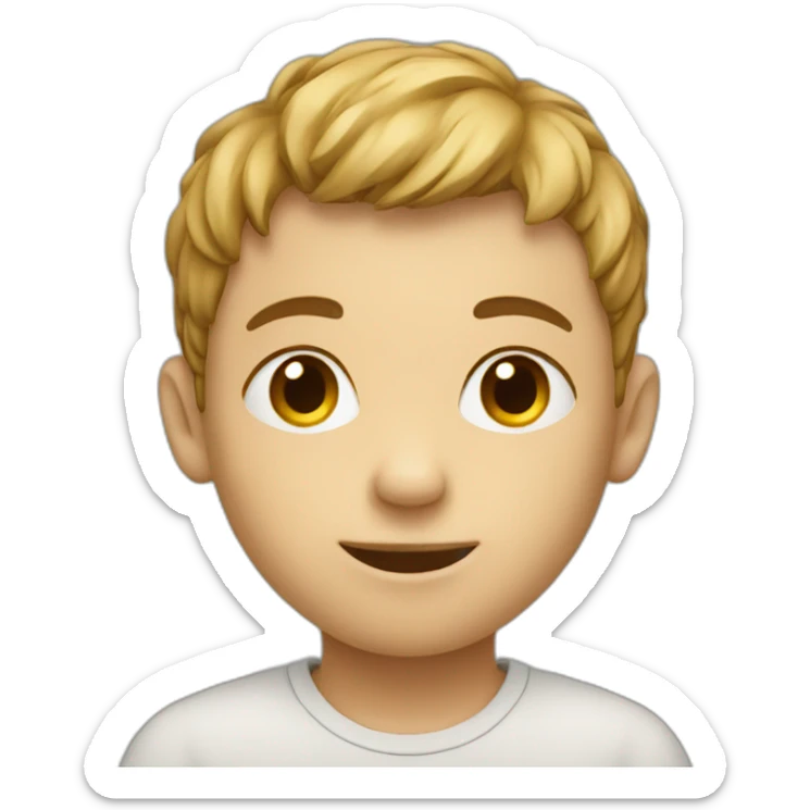 Body Of little boy sticker