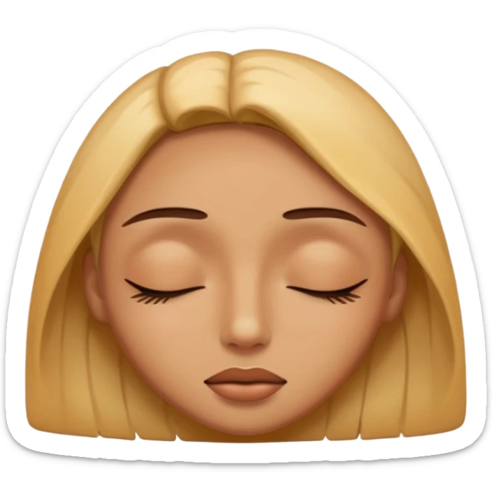 👁️ give me a version of the eye emoji at the begining of this prompt, but the eye is closed
the 4th thing you generated in the most recent generation... yes that is an example of a human face with eyes closed now give me a single eye that is closed as an emoji

 sticker