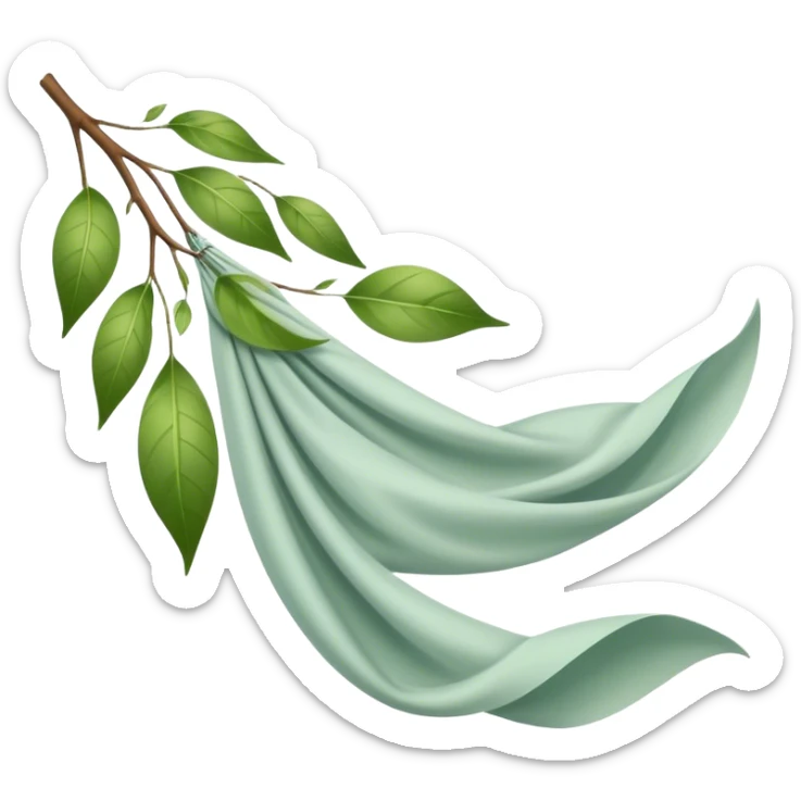 A gentle A high, elevated point of land, typically the summit of a hill or mountain, overlooking the surrounding area. It represents the highest point in a landscape, often offering a panoramic view of the horizonbreeze blowing through the air, creating a subtle motion in the surroundings, with leaves or fabric softly swaying in response to the wind. The atmosphere is calm, yet there's a sense of movement, as if the air itself is alive and flowing sticker