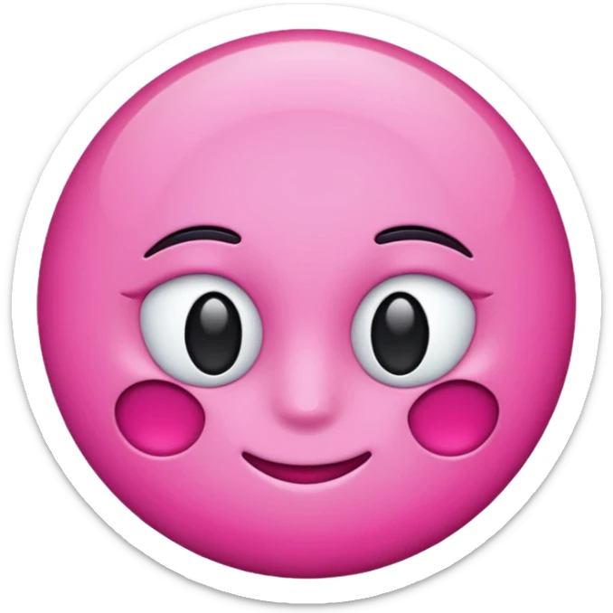 Pink pink sticker
