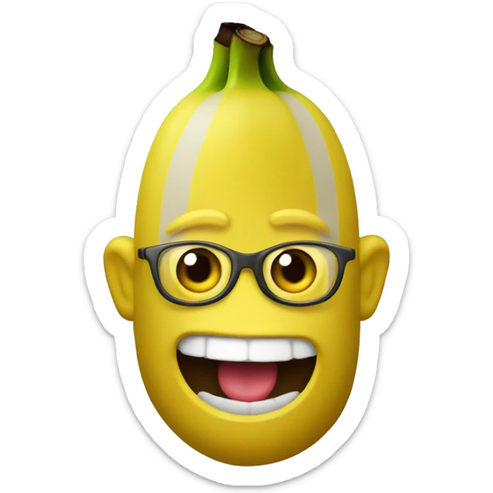Banana king sticker