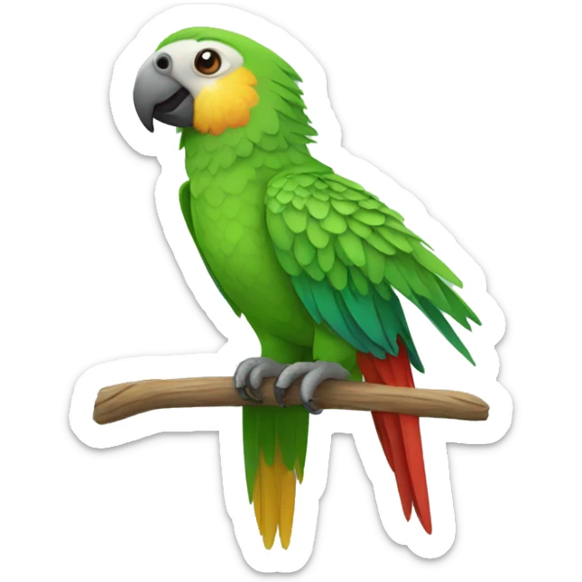 Parrot  sticker