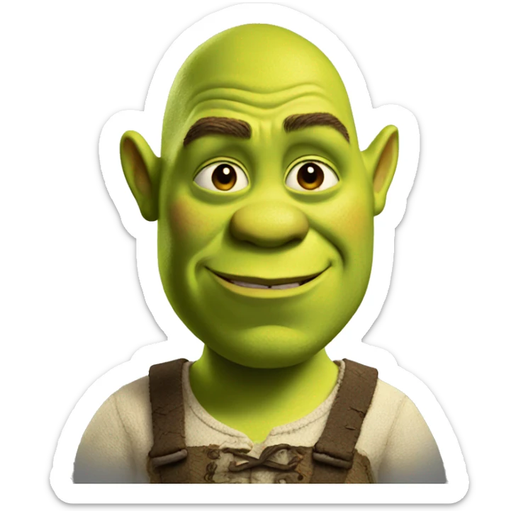 Shrek sticker