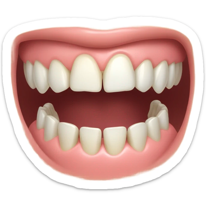 Teeth  sticker