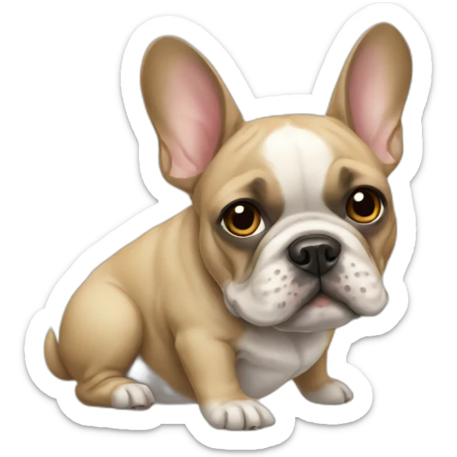 French Bulldog sticker