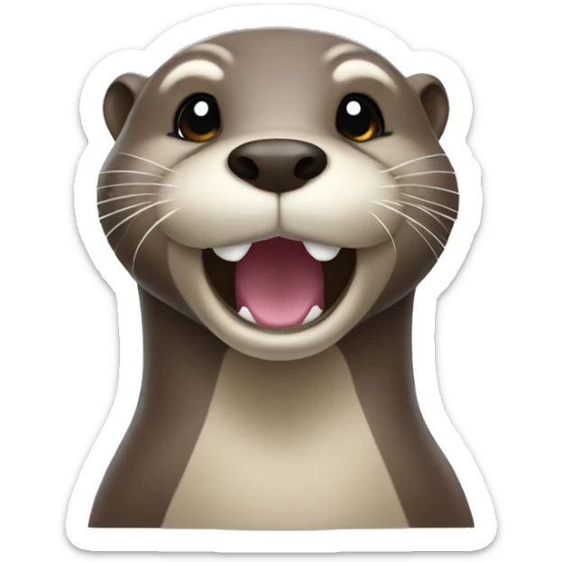Otter  sticker