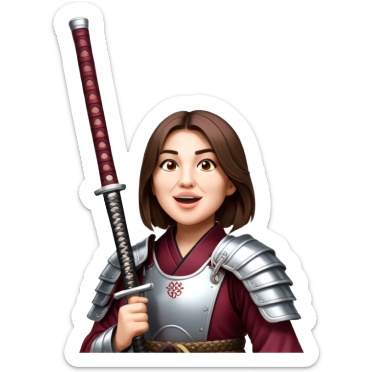 Resolute Samurai sticker