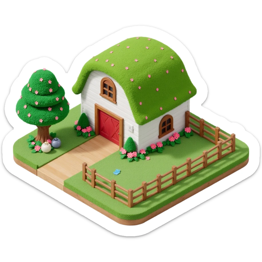 sprite sheet of an upgradable farm sticker