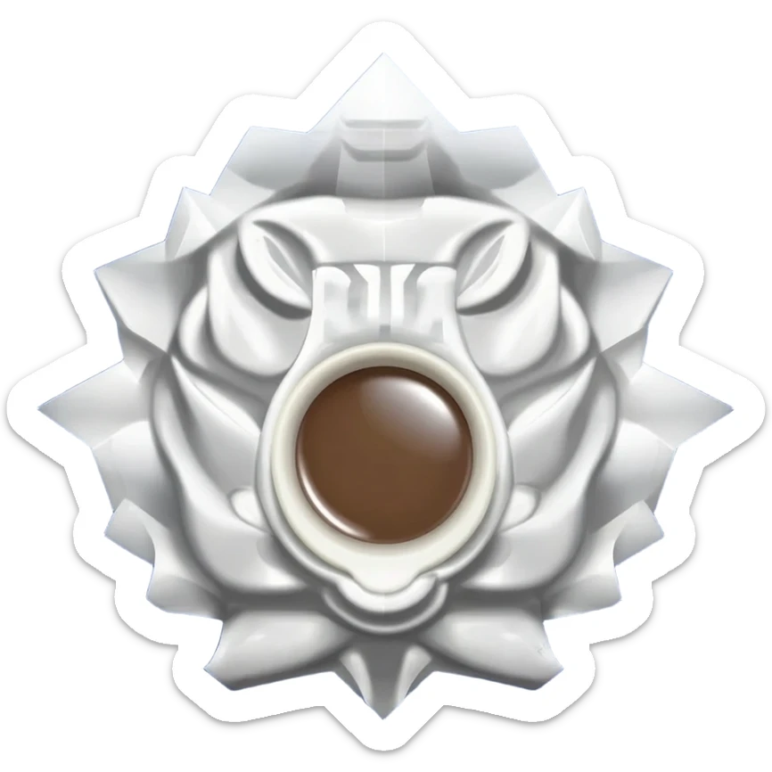 packet of Police's coffee sticker