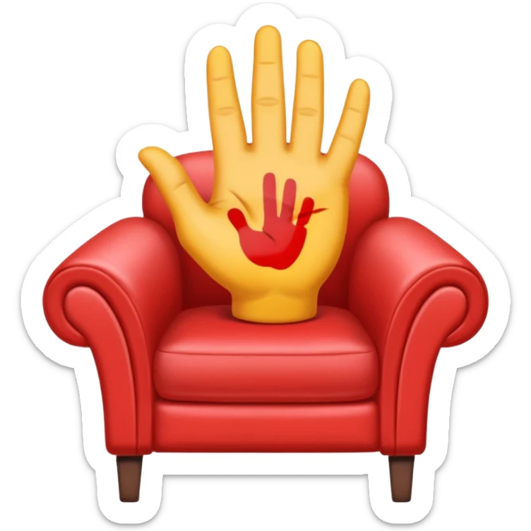 Une main humaine faisant le chiffre deux avec les doigts (index et majeur levés, les autres doigts repliés), fond neutre, photo réaliste. avec des ongles si possible  sticker