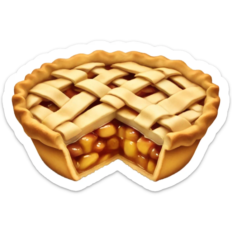 apple pie sticker