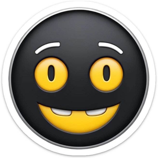 Erstelle ein Emoji mit schwarzem Hintergrund und einer Weißen Schrift wo AOD steht in den maßen das man es bei Discord hinzufügen kann sticker