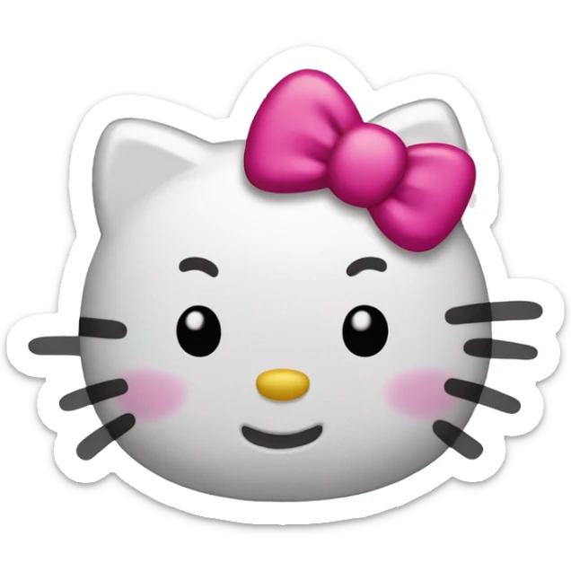 Hello kitty  sticker