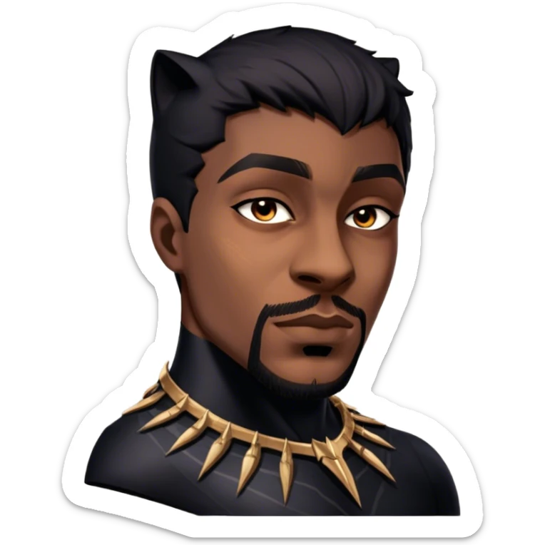 As The Black Panther sticker