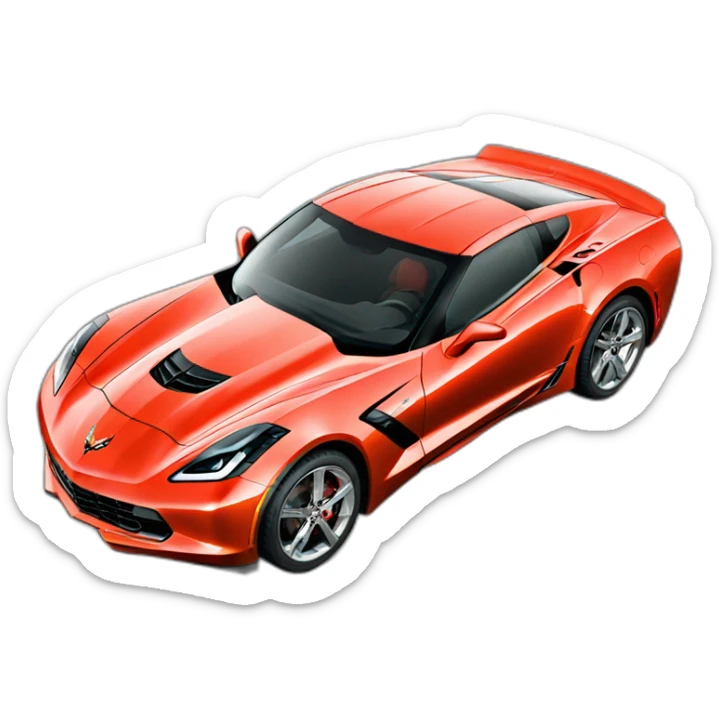 Corvette sticker