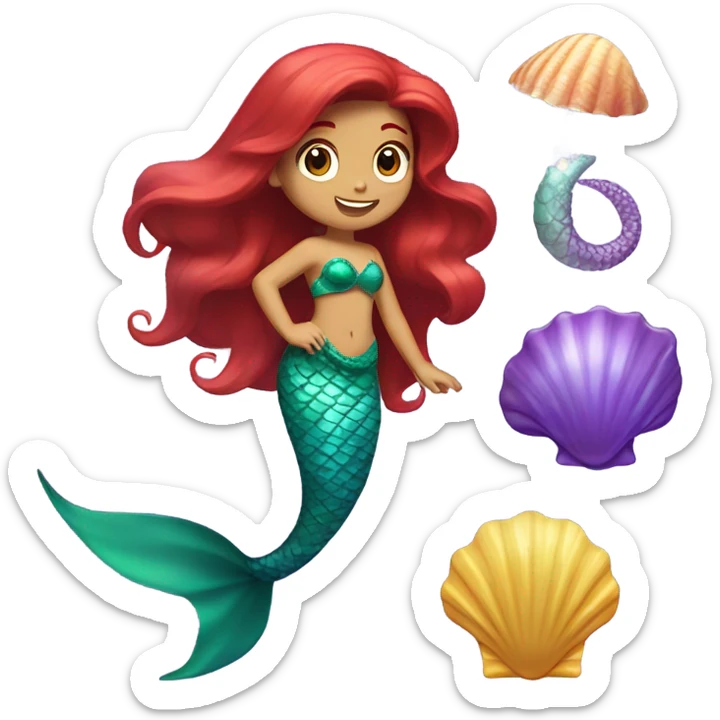 Ariel sticker