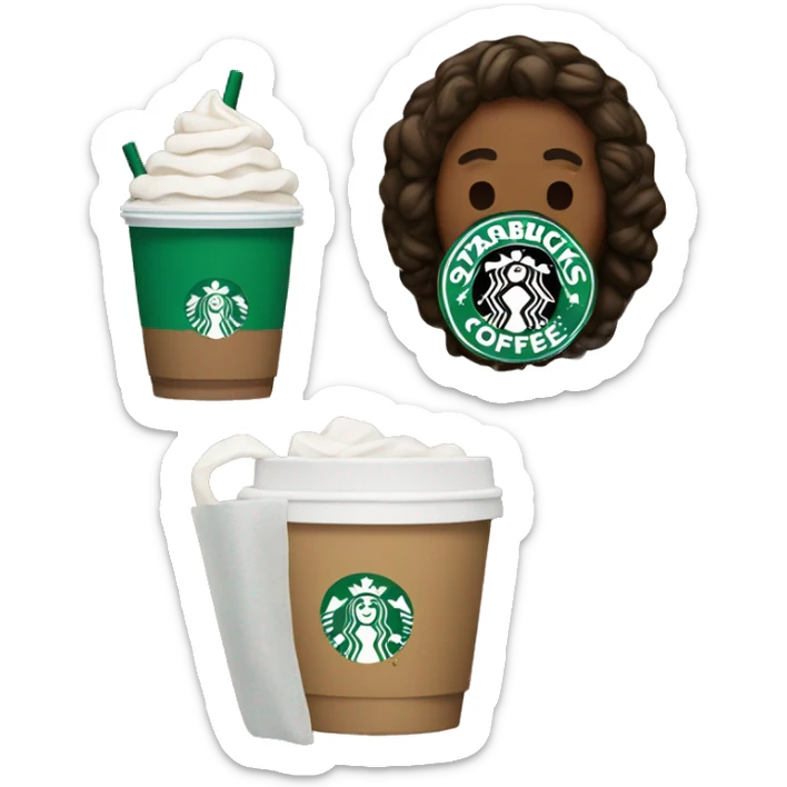 Starbucks sticker