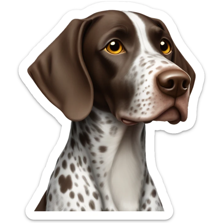 German shorthair pointer  sticker