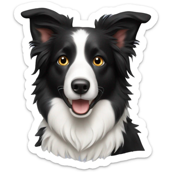 border collie sticker