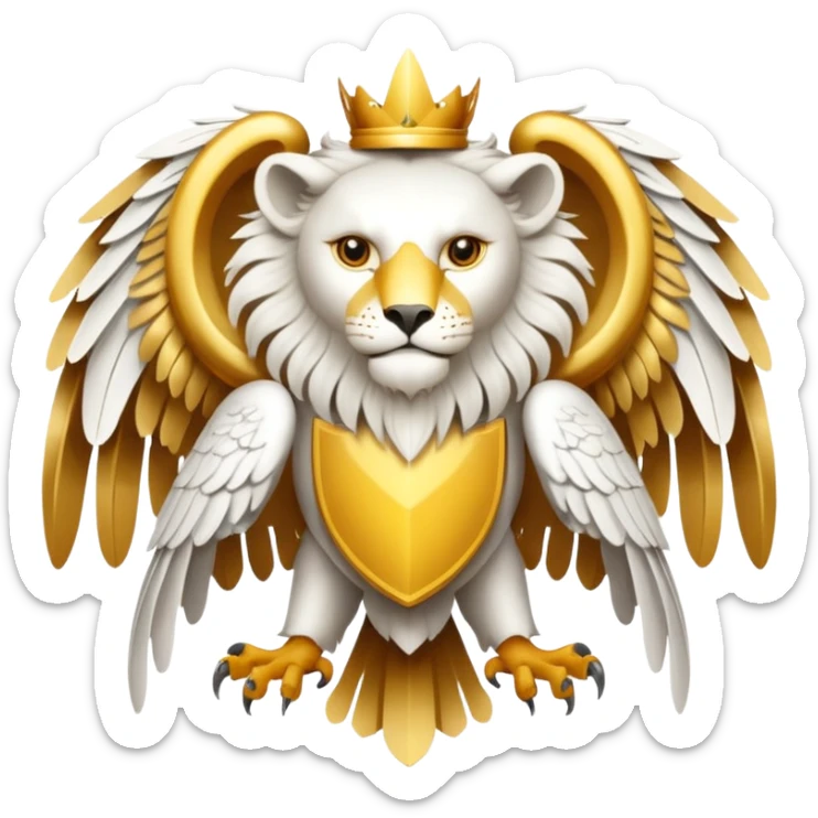 give me a symbol to combine my polish and macedonian roots that is simple and legible sticker