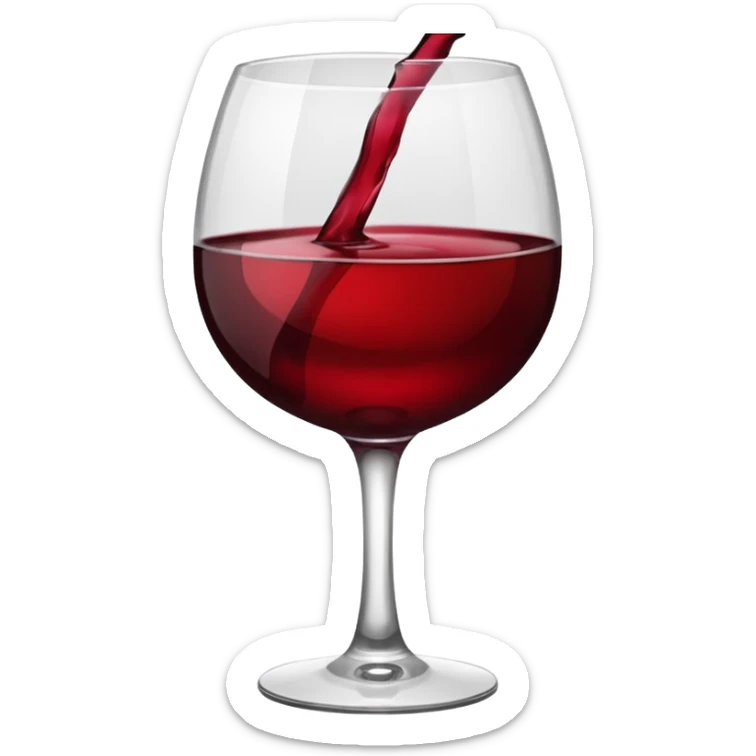 I want an emoji that describes that no drinks allowed but with a glass of wine but not allowed sticker