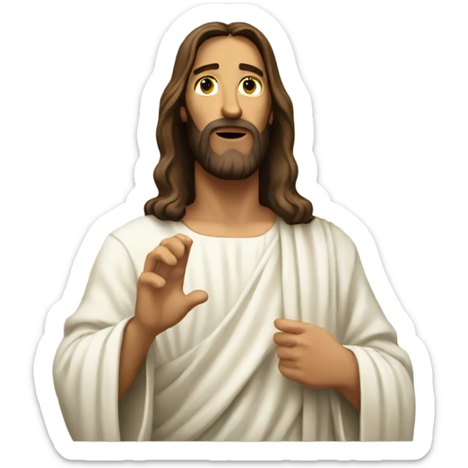 Jesus sticker