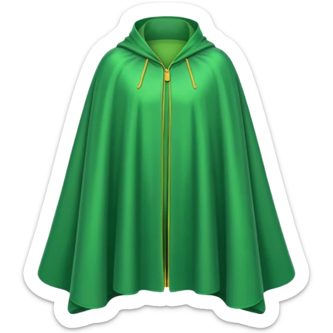 green sport cape sticker