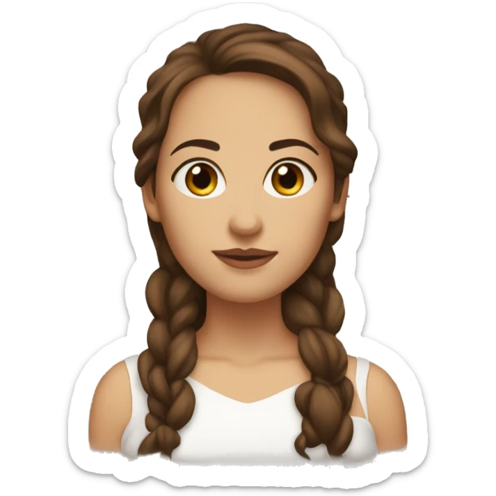 I am a 35 year old woman shoulder length brown hair brown eyes pronounced lips. Face fat sticker