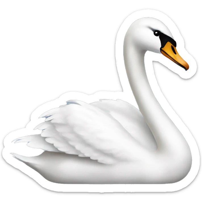 swan sticker