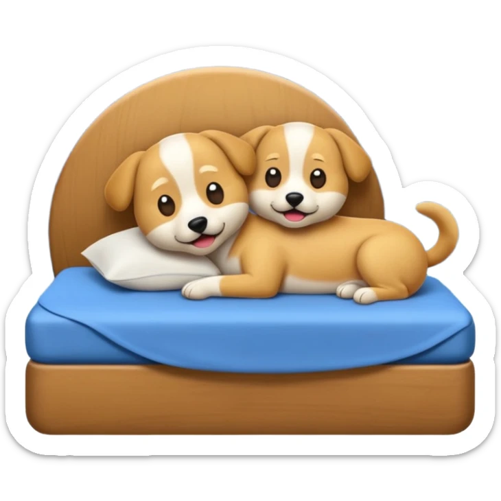crea un emoji de buenas noches. Pon un texto : Buenas noches Javier y Tobi. Javier es una imagen de profesor y Tobi q sea imagen de un perro sticker