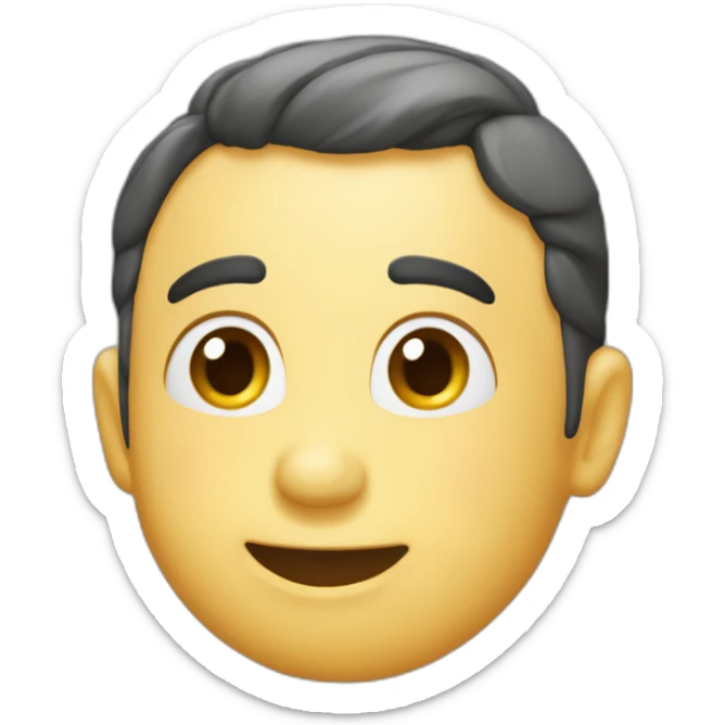 Pouvez-vous créer un émoticône qui capture l'excitation et la joie, comme une personne sautant de bonheur ? sticker