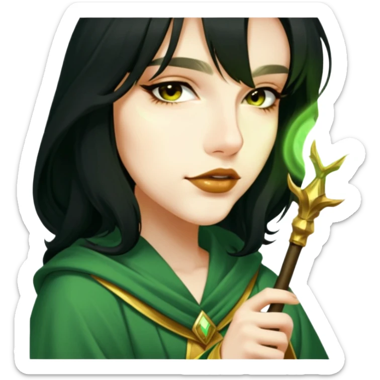 Verdant Wizard sticker