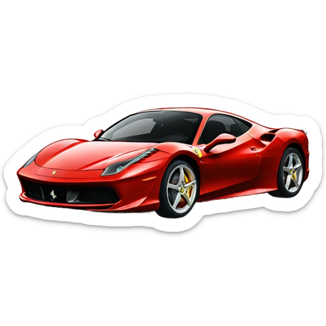 Ferrari sticker