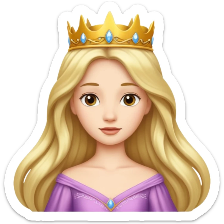 Princess sticker